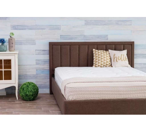 Двуспальная кровать Лайм MUR-IK-LIME с мягкой спинкой